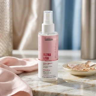 Protetor térmico fluído anti frizz e brilho Ultra Liso