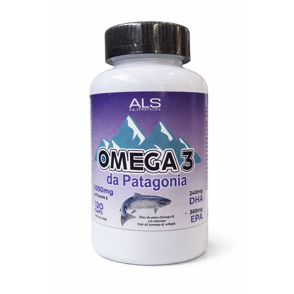 Ômega 3 Da Patagônia 120 Cápsulas De Soft Gel Sem Sabor - Envio Rapido