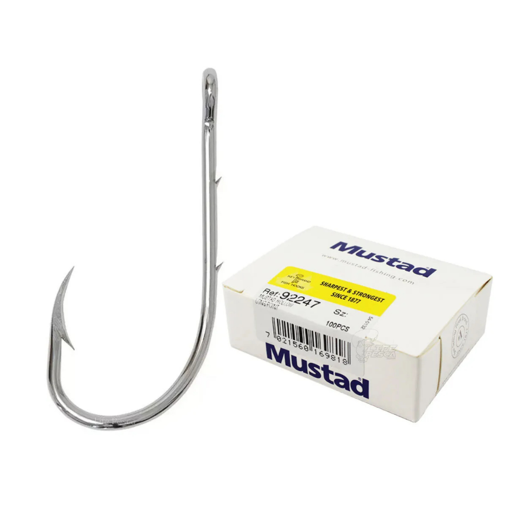 Anzol Mustad Norueguês 92247 3/0 - 50 Peças Mustad Beak Baitholder