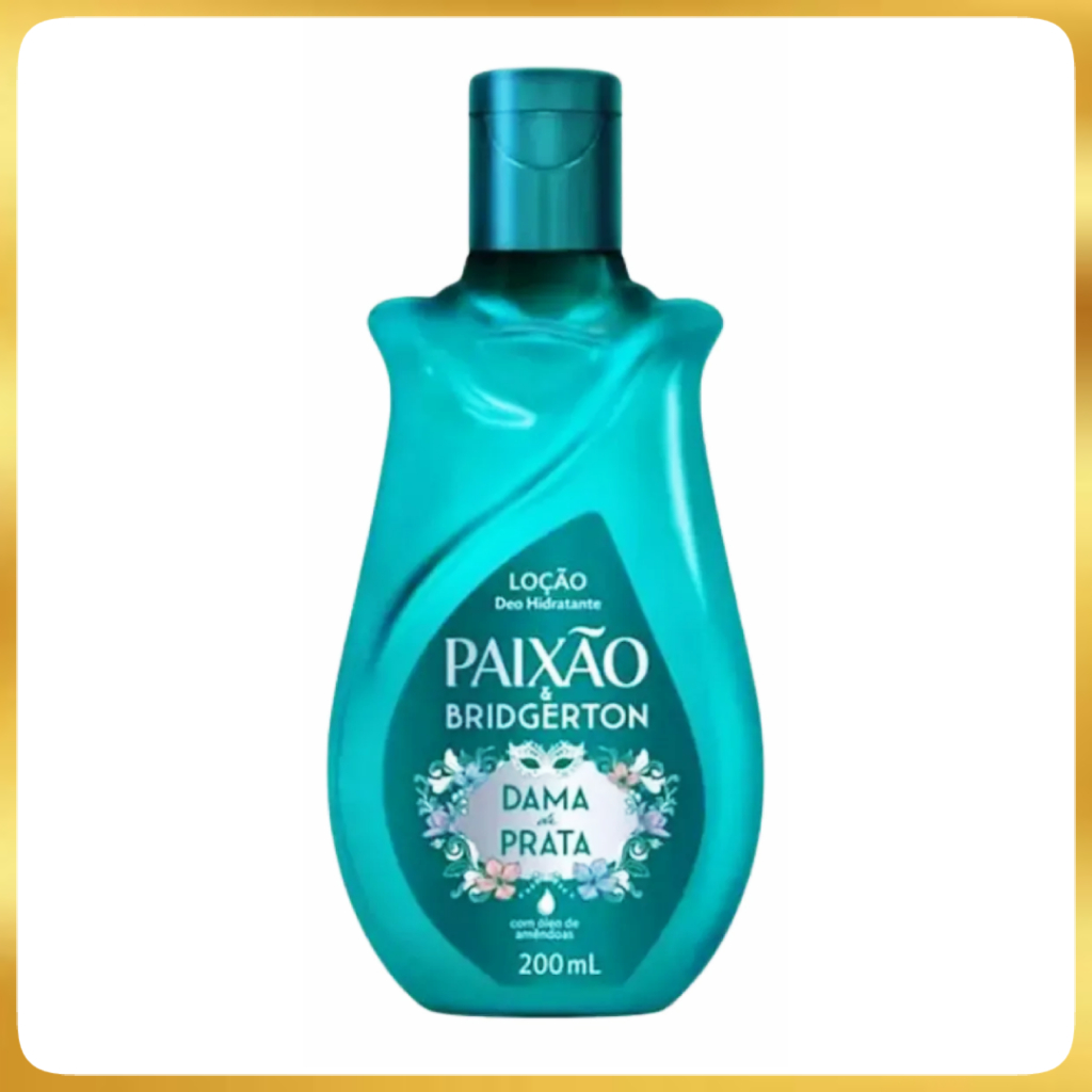 Loção Hidratante Paixão Bridgerton Dama De Prata 200ml
