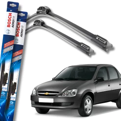 Par Palheta Limpador Parabrisa Gm Corsa Classic 2003 A 2016