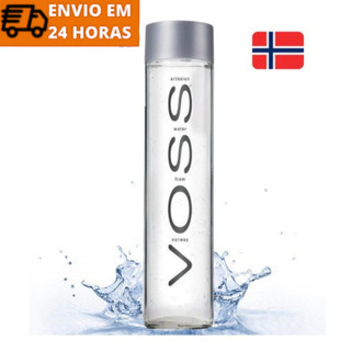 Água Voss Sem Gás Norueguesa Garrafa em Vidro 375ml