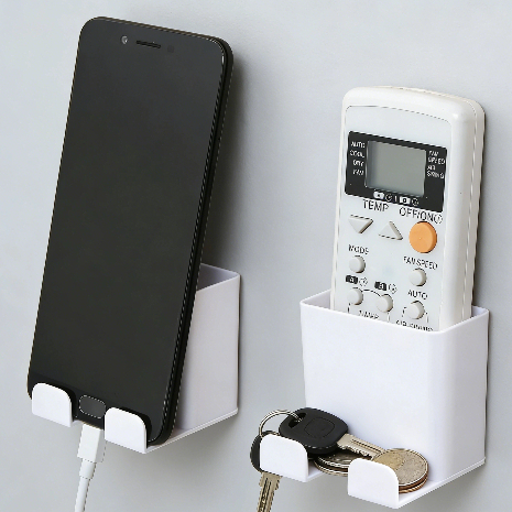 2 Conjuntos Suporte Para Controle Remoto PráTico / Porta-Controle De Smart TV Para Parede De Casa em Oferta na Shopee