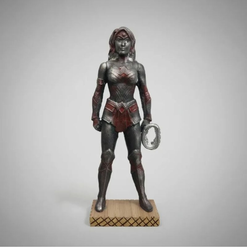 Mulher Maravilha 3D/personagem DC/estatueta/boneco/decoração.