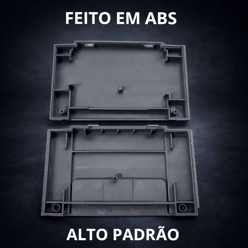 Carcaça Cartucho SNES Americano com par de parafusos – Ideal para Restaurar sua Coleção — imagem 2 de 2