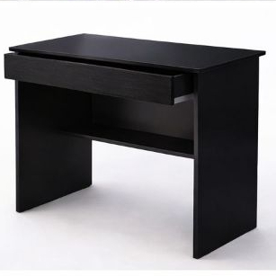 Mesa Gamer Preta Compacta com Gaveta para Setup PC e Notebook