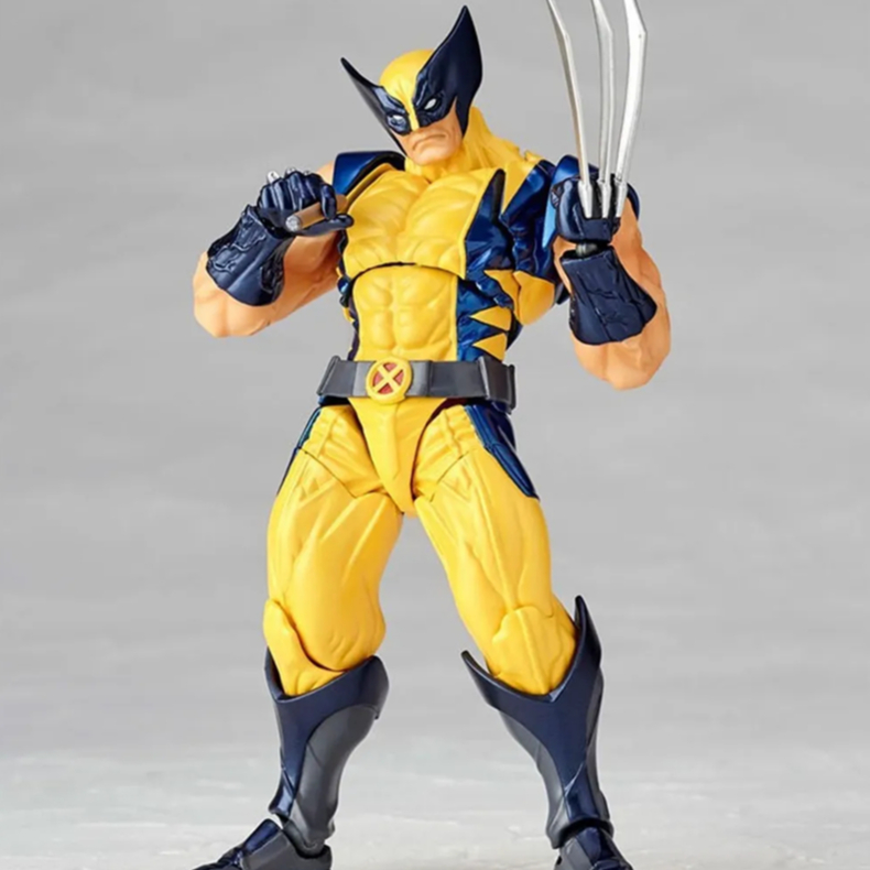 Boneco Wolverine X-Men Avengers Vingadores Action Figure Grande Figura Colecionável Geek