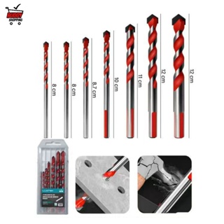 Kit 7 Brocas Triangulares Helicoidais 3 a 12mm Multiuso Profissional em Oferta na Shopee