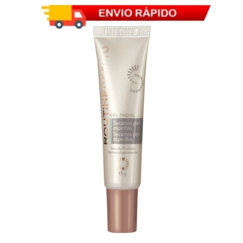 Gel Facial Secativo Routine Dermo Para Tratamento Acne 15g Hinode