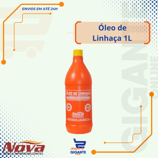 Óleo de Linhaça 1L Nova Tintas Proteção e Durabilidade para Madeiras
