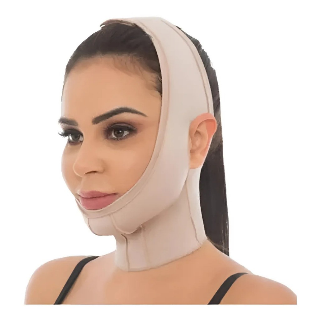 Faixa Mentoneira Pós Cirurgia Papada E Otoplastia máscara facial rejuvenecedora cinta redutora de Papada