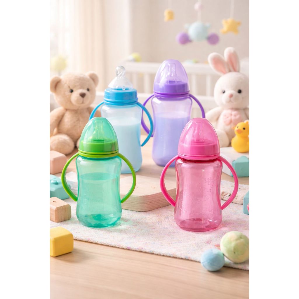 Mamadeira Gorduchinha 330ml Color Com Alça (4597)