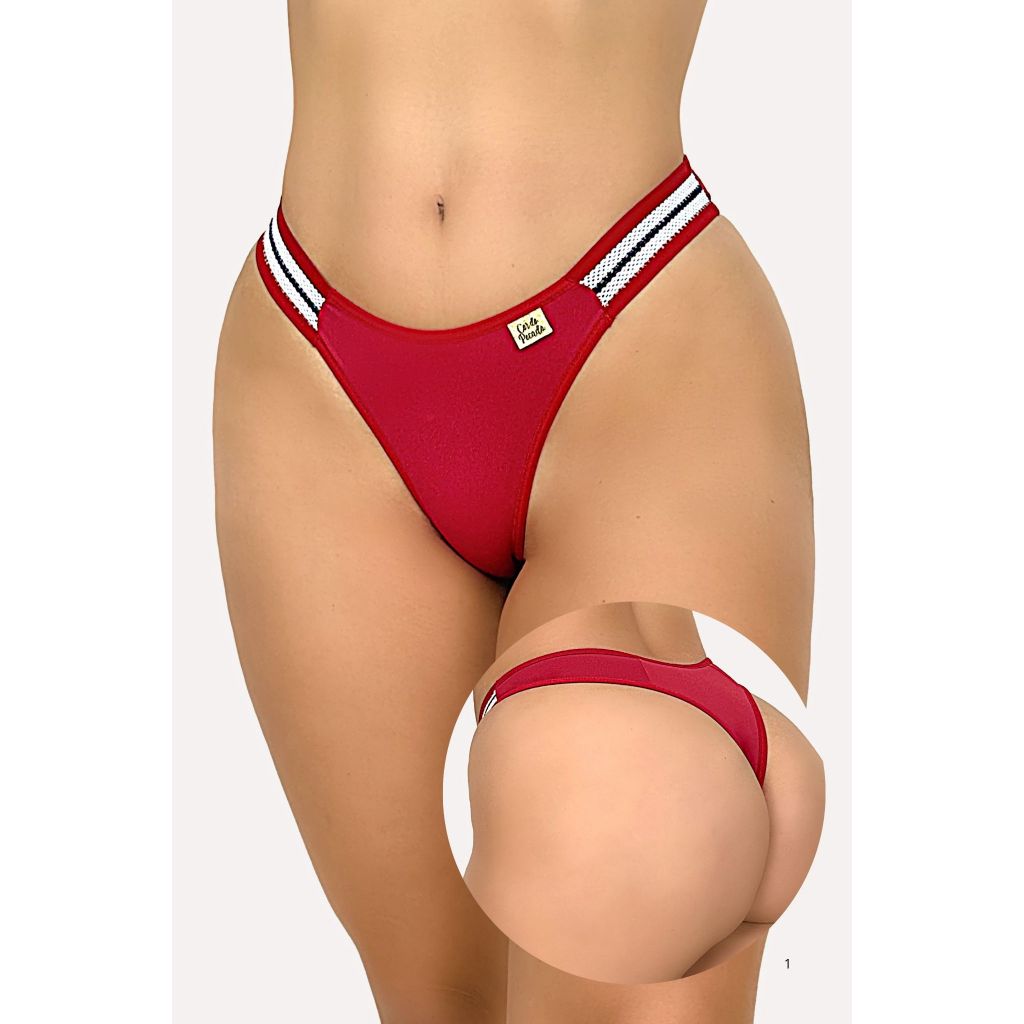 Kit 10 Calcinhas Feminina de Qualidade Lingerie Fio Dental Confortavel