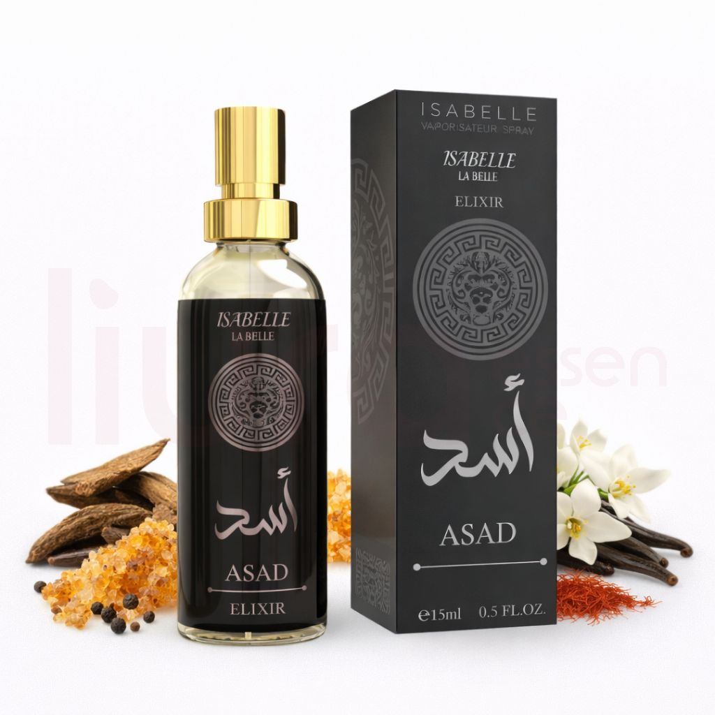 Perfume Árabe Asad Elixir EDP Le Parfum 15ml Isabelle la Belle