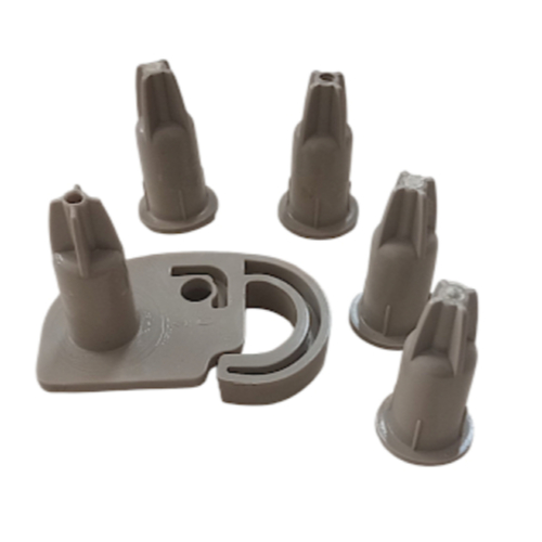Conjunto Bucha Inferior da Geladeira Brastemp Brm35 - W11298632/ 326041457