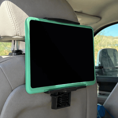 Suporte Veicular Universal para Tablet Ajustável Banco Traseiro Carro Encosto Cabeça