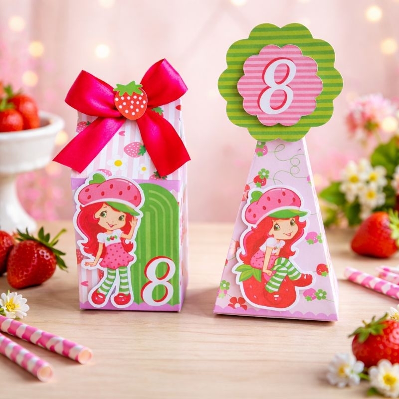 kit festa Moranguinho PEGUE E MONTE | personalizados e decoração festa infantil | aniversário | lembrancinhas