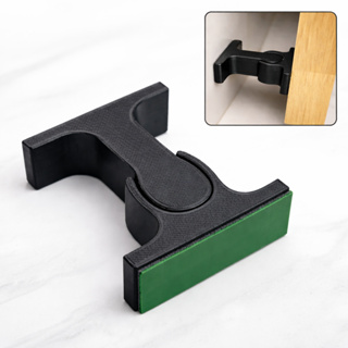 Trava Porta Adesiva Sem Furo Antibatida Alta Fixação Porta Vidro Madeira em Oferta na Shopee