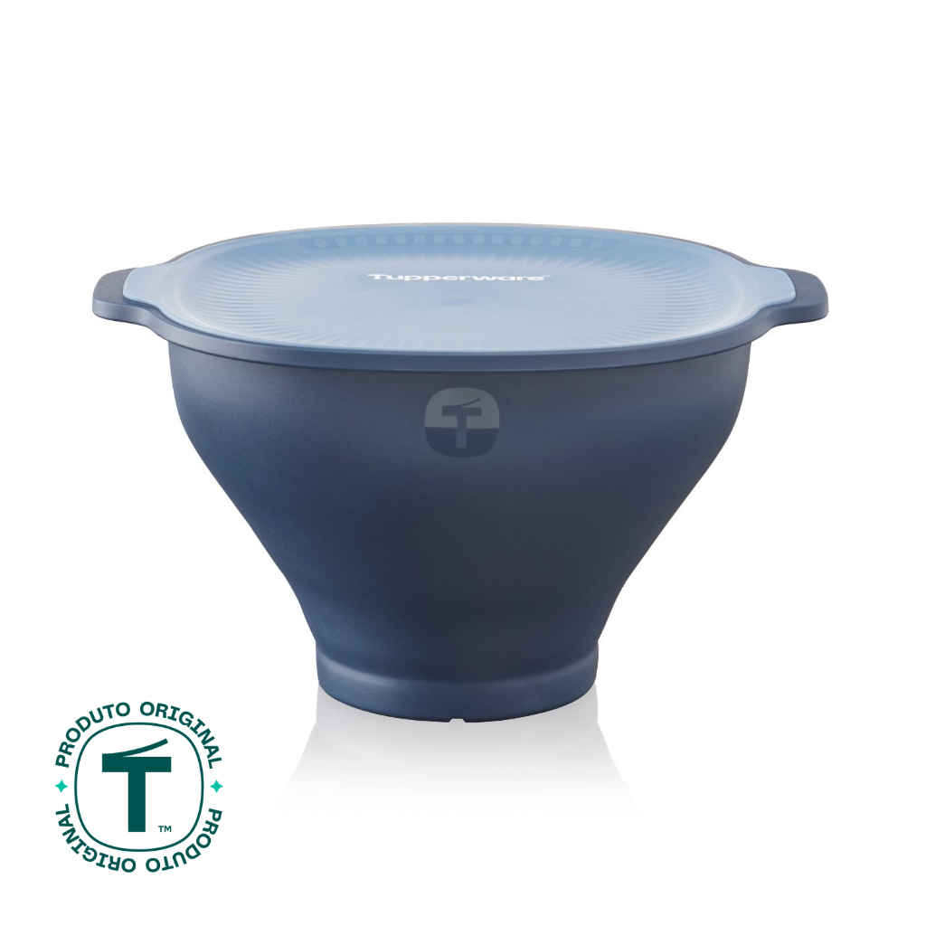 Pipoqueira de Silicone para Micro-Ondas Tupperware Dobrável Wow Pop
