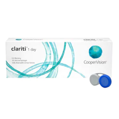 Lente De Contato Clariti 1 Day Miopia Hipermetropia 30 Unidades + Estojo Brinde