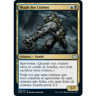 Skaab dos Crânios (Zumbi) - - Magic The Gathering