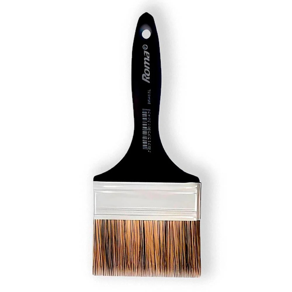 Pincel Trincha Roma 1/2 - 3/4 - 1'"- 1,5" - 2" - 2,5"