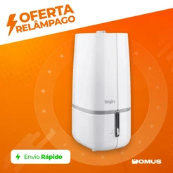 Umidificador Ultrassônico de Ar 2L Elgin Digital