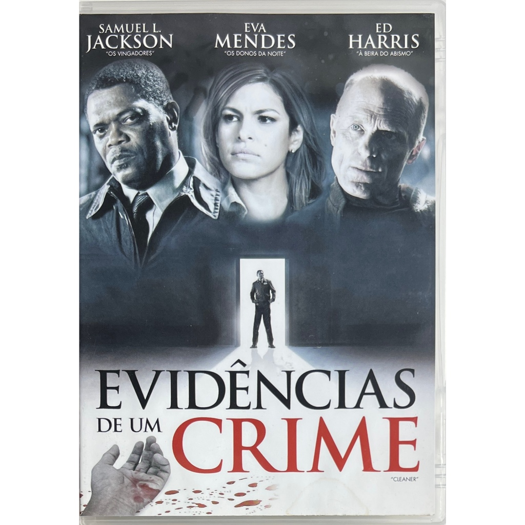 DVD - Evidências de um Crime - Samuel L. Jackson - Original