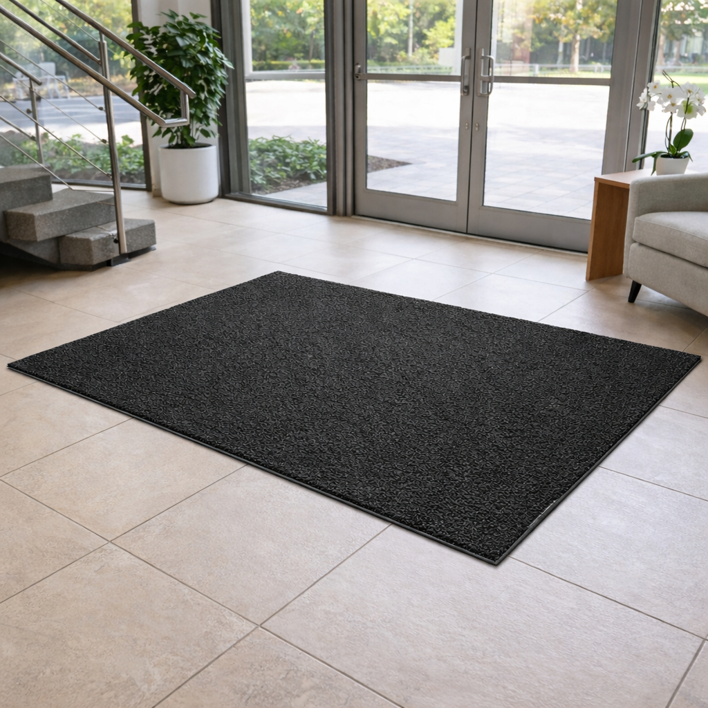 Tapete Capacho Entrada  1,20m X 90cm Antiderrapante Absorvente Lavável Resistente Várias Cores