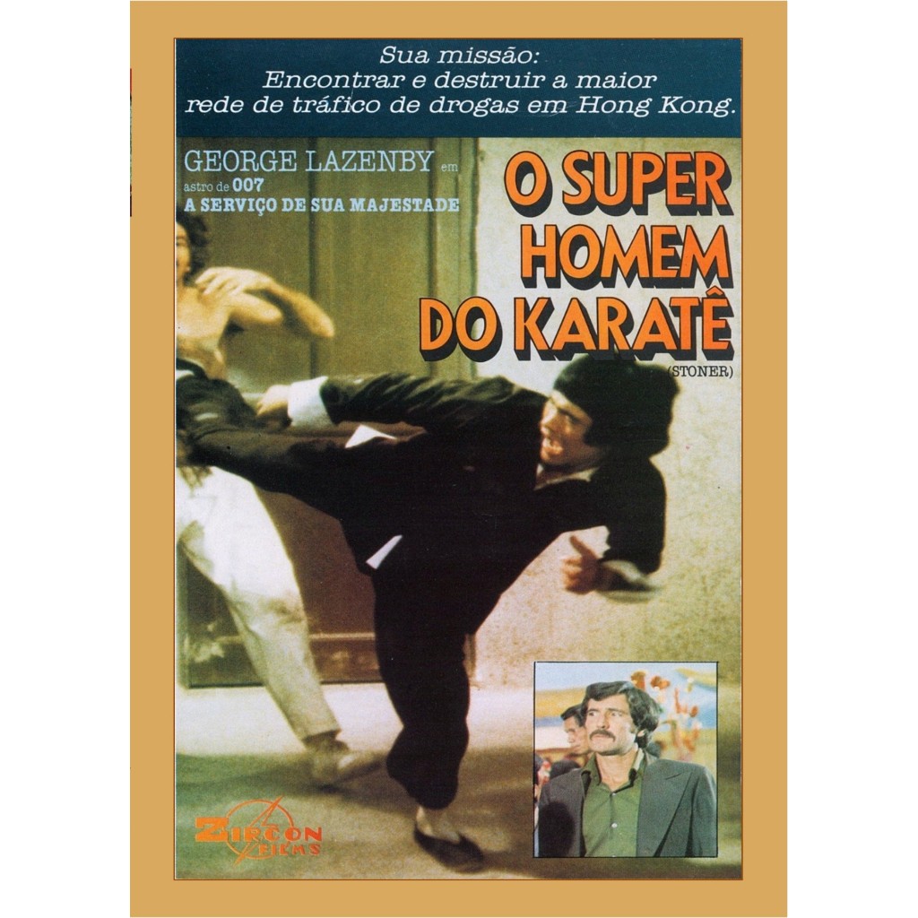 VHS/DVD O SUPER HOMEM DO KARATÊ (Stoner) Legendado/com Sammo Hung, Angela Mao, George Lazemby.