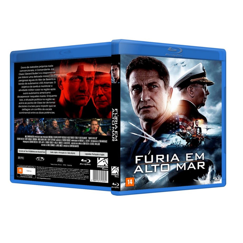 Blu-ray: Furia Em Alto Mar DUB/LEG [PERSONALIZADO]