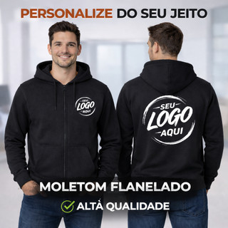 BLUSA MOLETOM C/ZIPER  MASCULINO E FEMNINO C/BOLSO CANGURU SUPER CONFORTÁVEL ULTRA QUALIDADE