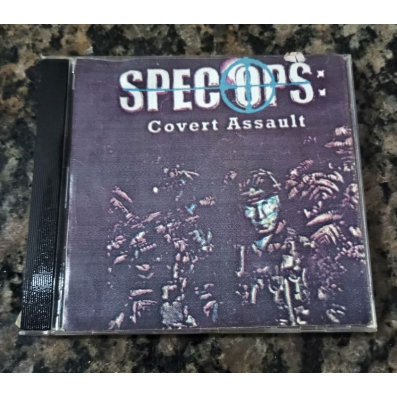 Jogo Do Playstation 1 Ps1 Spec Ops Covert Assault Mídia Física Prata Prensada De Época