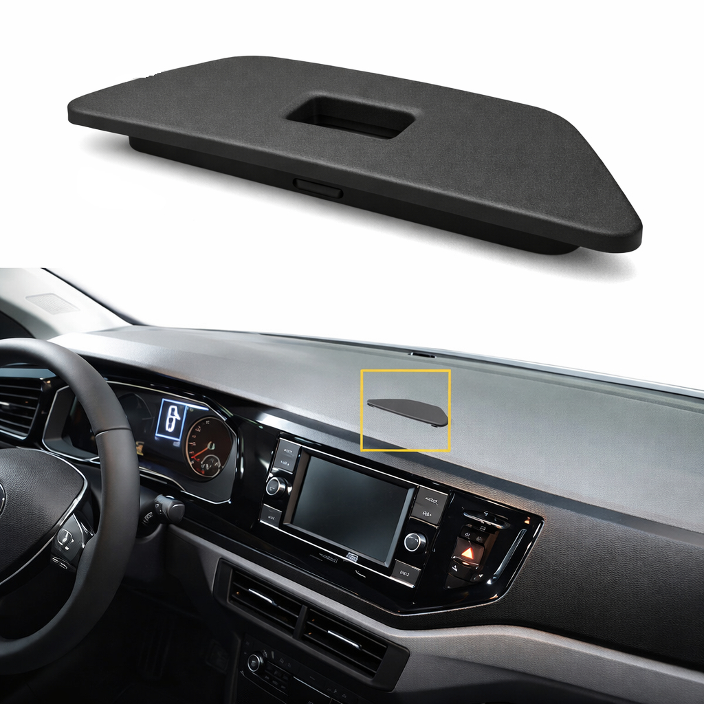 Tampa Suporte Celular VW Polo Virtus T-Cross | Acabamento Painel 3D Perfeito — imagem 2 de 2