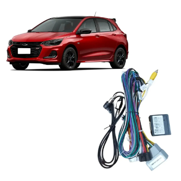 Kit Chicote Canbus Onix Prisma 2022 em Diante Expex EXCANPLUS-GM03 Multifunções Instalação Multimidia Plug and Play