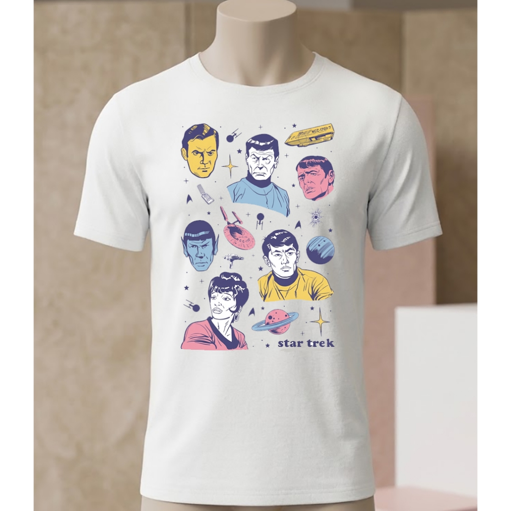 Camiseta STAR TREK Jornada nas Estrelas #M1