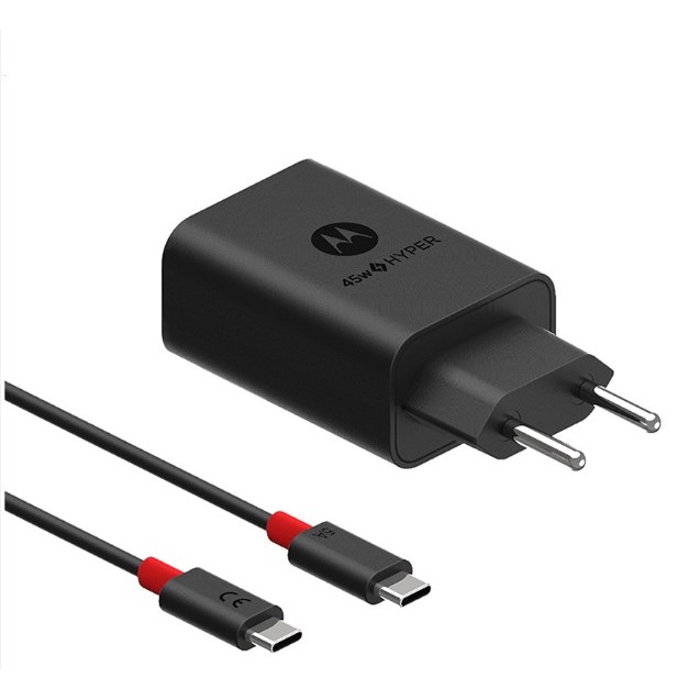 Carregador de Tomada com cabo micro USB oi Tipo-c, 1 Porta, Turbo Power, Preto