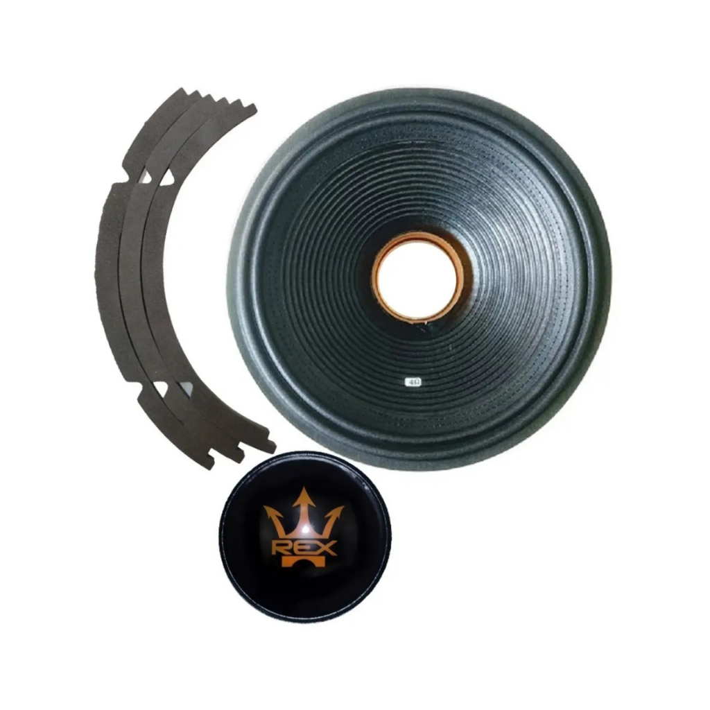 Reparo Magnum Rex 15 1000 / 1100 W Rms Woofer Trio Aluminio 4ohms S/cola
