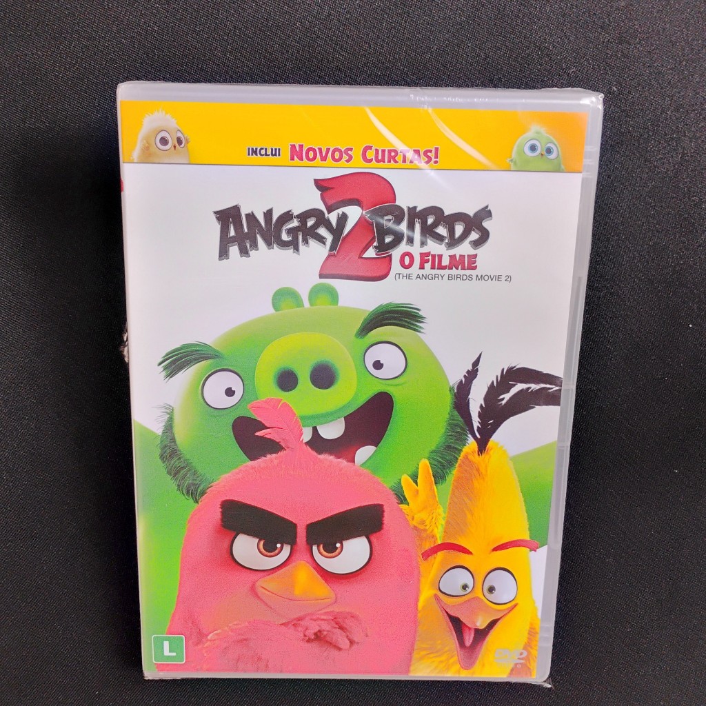 DVD - Angry Birds 2: O Filme (The Angry Birds Movie 2) LACRADO