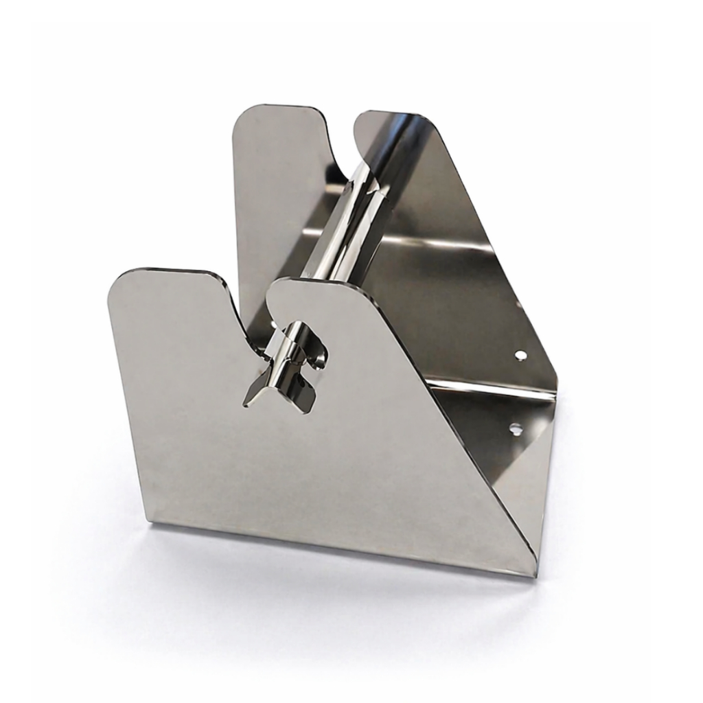 Suporte Externo Etiquetas Inox Pequeno Elgin Zebra Argox — imagem 2 de 2