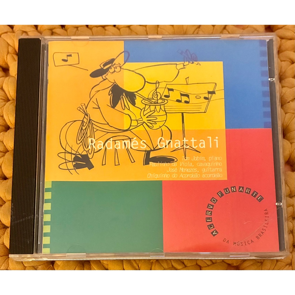 Cd Radamés Gnattali Com Tom Jobim - Acervo Funarte