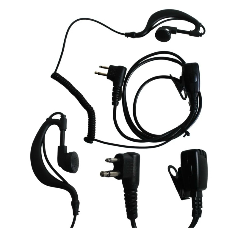Fone Lapela Profissional para HT Radio Comunicador EP450 DEP450 DTR620