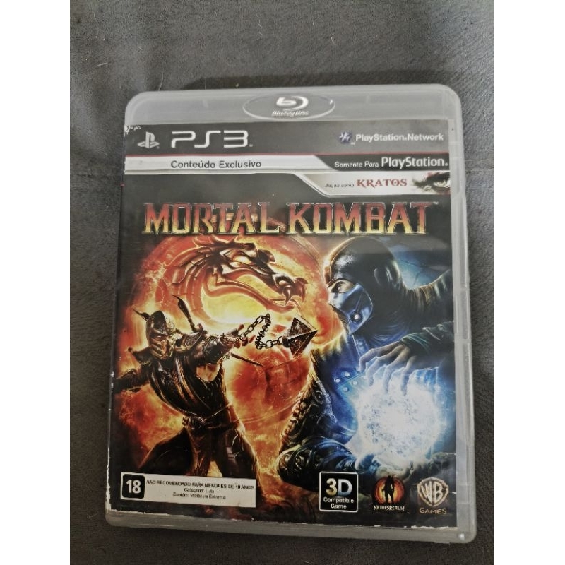 jogo de ps3 Playstation 3 MORTAL KOMBAT original