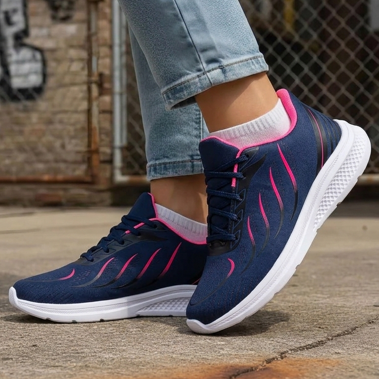 Tênis Feminino Academia Caminhada Corrida Original Leve Esportivo Confortável Promoção