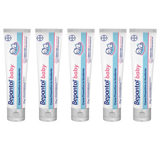Kit com 5 Cremes Pomada de Assadura 30gr Cada - Bepantol