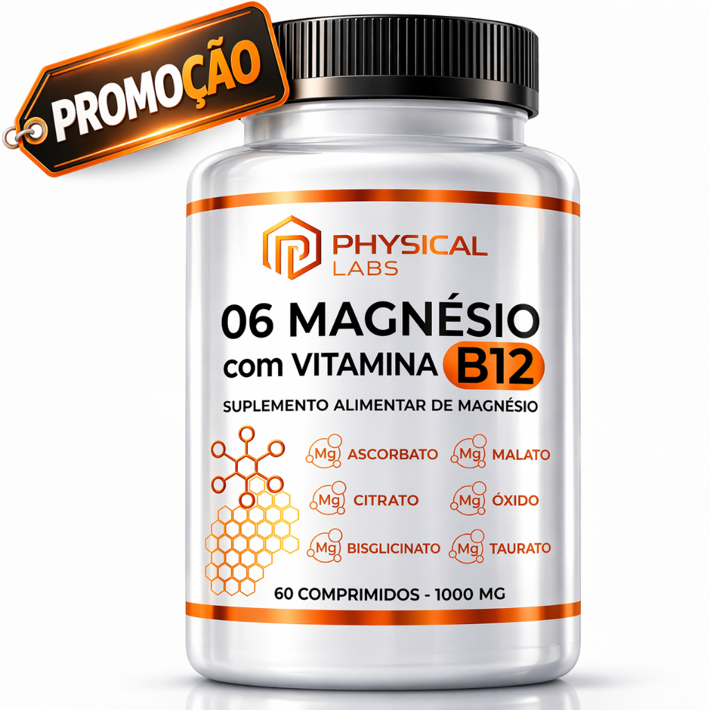 Magnésio com Vitamina B12 Concentrado