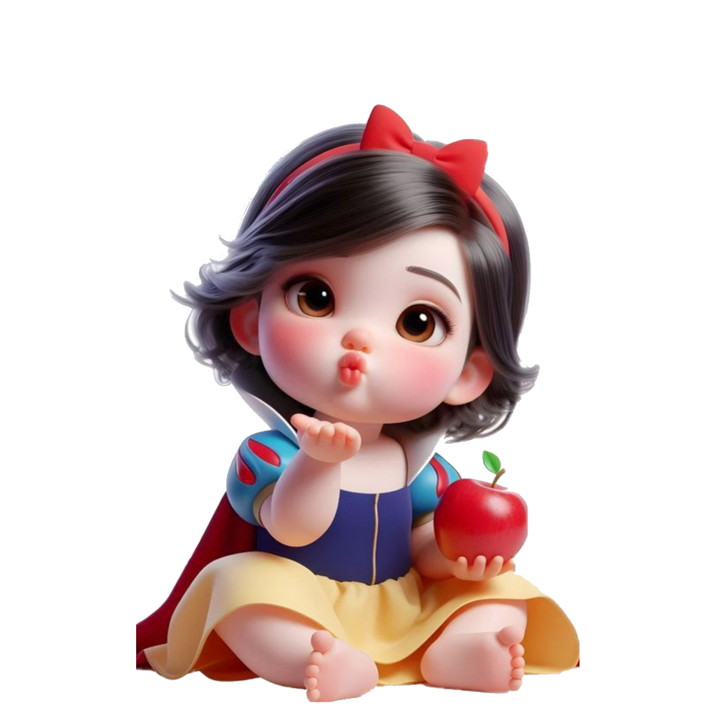BRANCA DE NEVE CULTE 04 DISPLAYS DE MESA DE 20 CM DE MDF