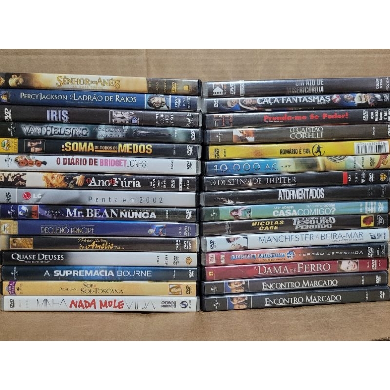 kit 5 dvd-  filmes diversos/atualizado 19/04/26