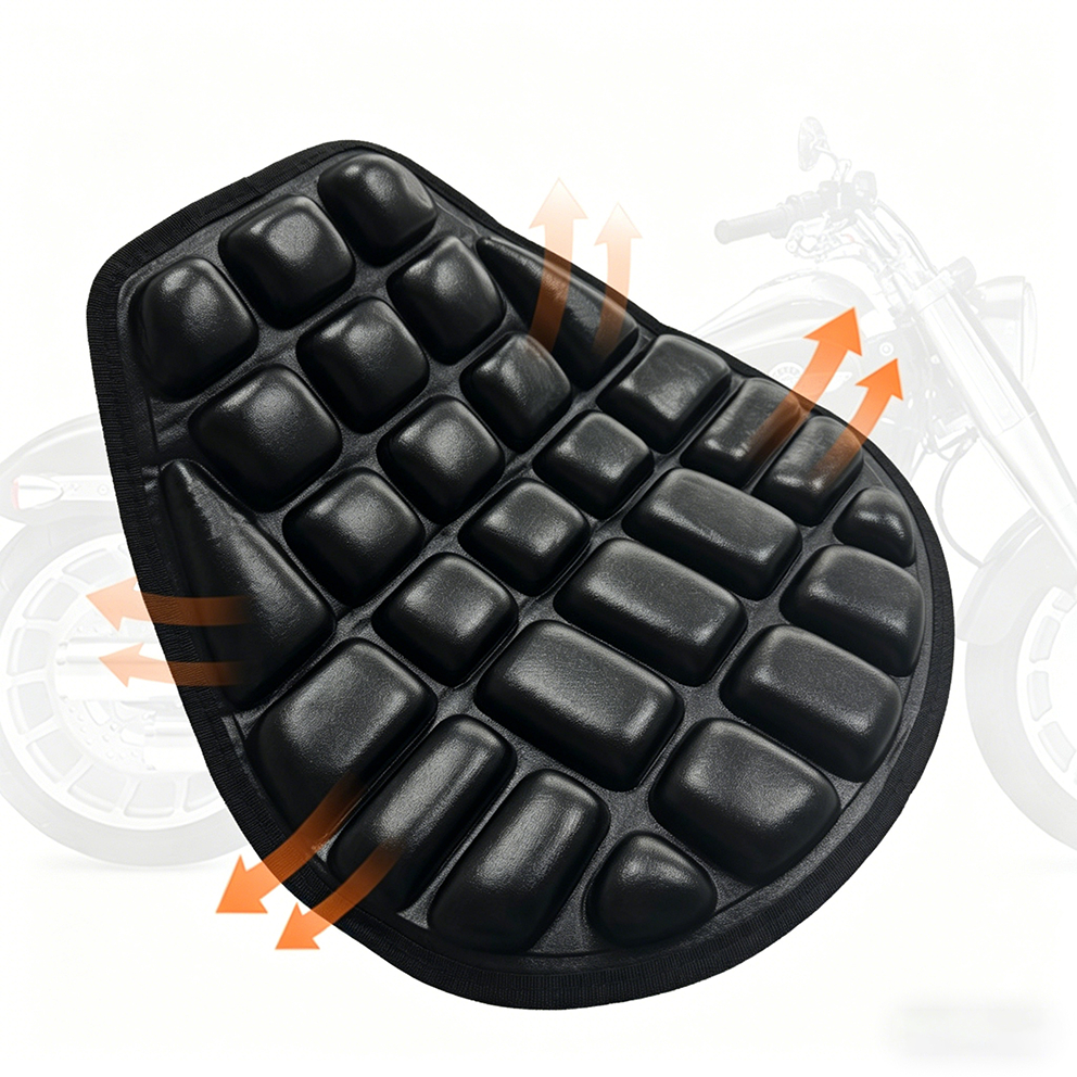 Almofada De Assento De EVA Grossa Para Proteção Solar À Prova D'água De Motocicleta
