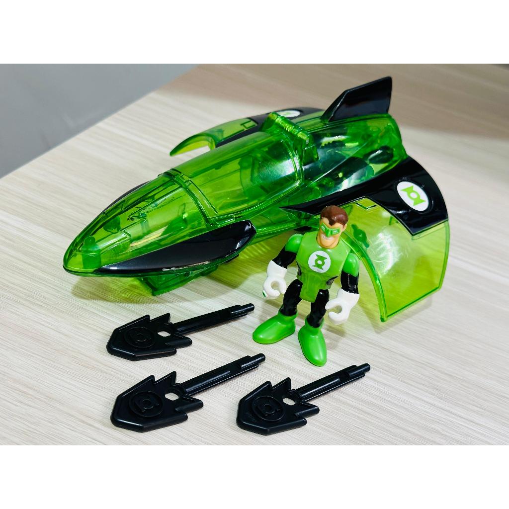 Boneco e Nave Lanterna Verde Imaginext Original Usado Mattel